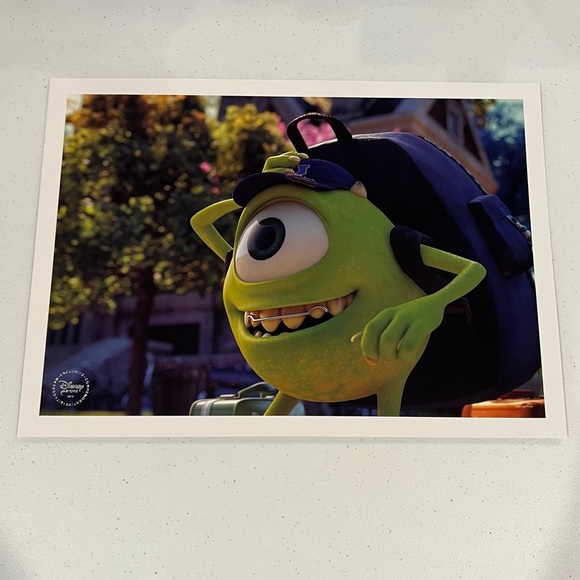 Disney Pixar 2013 Monsters University Lithograph Set Exclusive - Picture 12 of 15